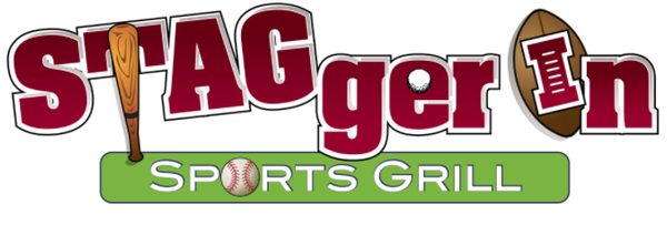 StaggerIn sports Grill logo in Starkville ms